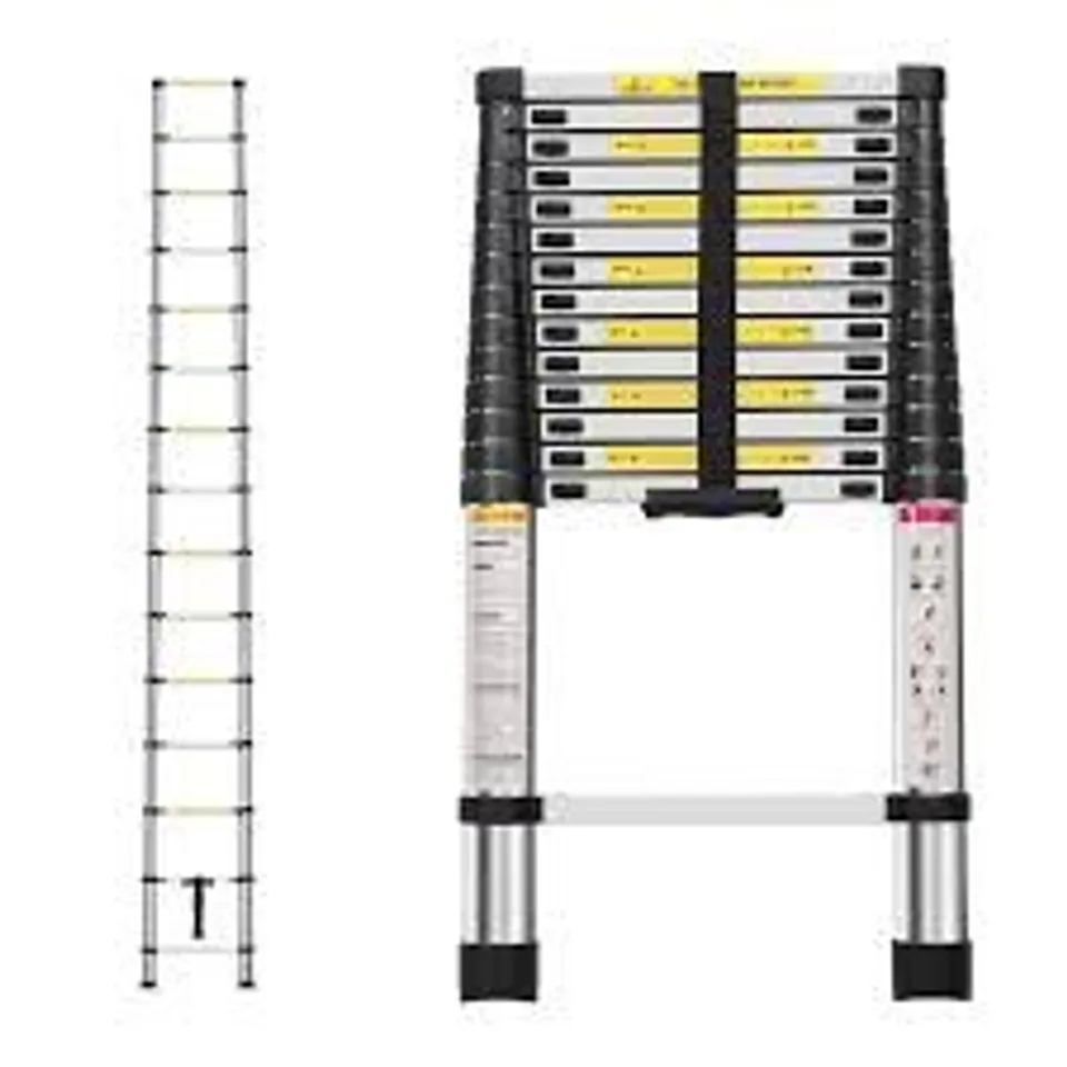 BOXED NEO TELESCOPIC LADDER 4.6m (1 BOX)