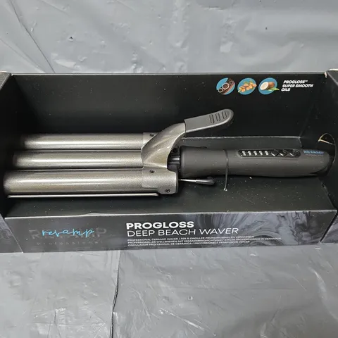 BOXED REVAMP PROGLOSS DEEP BEACH WAVER WV-2000