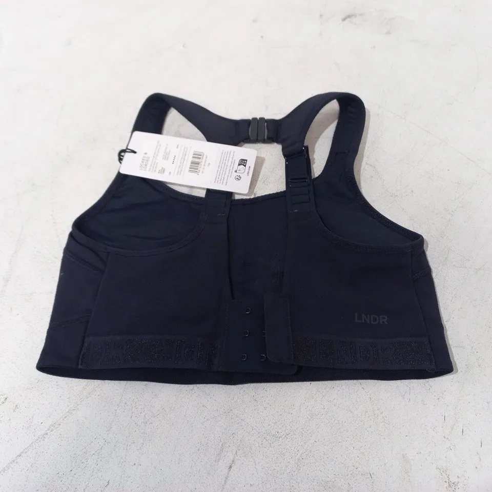 LNDR SPORTS BRA IN DEEP NAVY - UK 32D