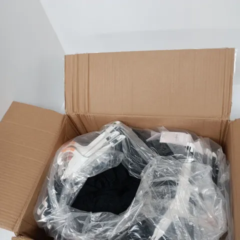BOX OF APPROXIMATELY 12 BLACK LACE BRALETTES IN ASSORTED SIZES