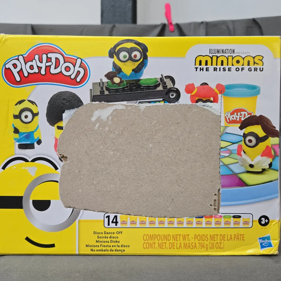 BOXED PLAY-DOH MINIONS THE RISE OF GRU