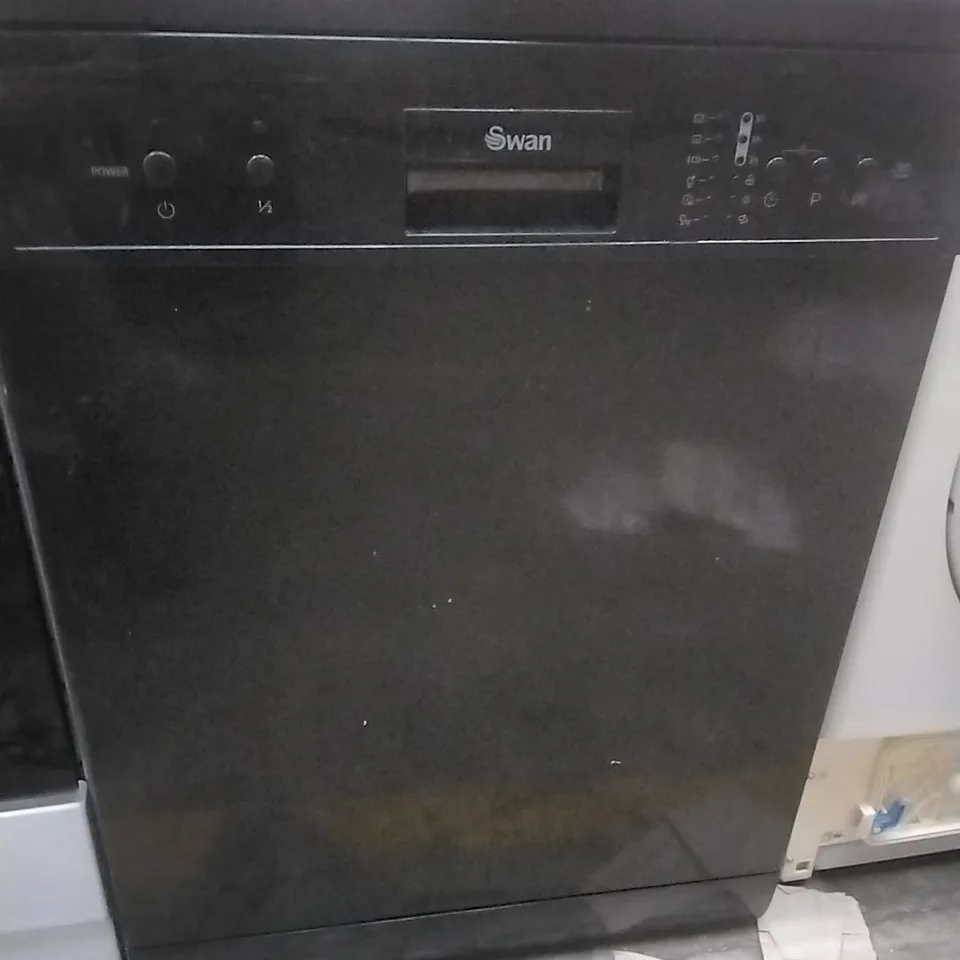 SWAN SDW751150B 12-PLACE FULLSIZE DISHWASHER - BLACK