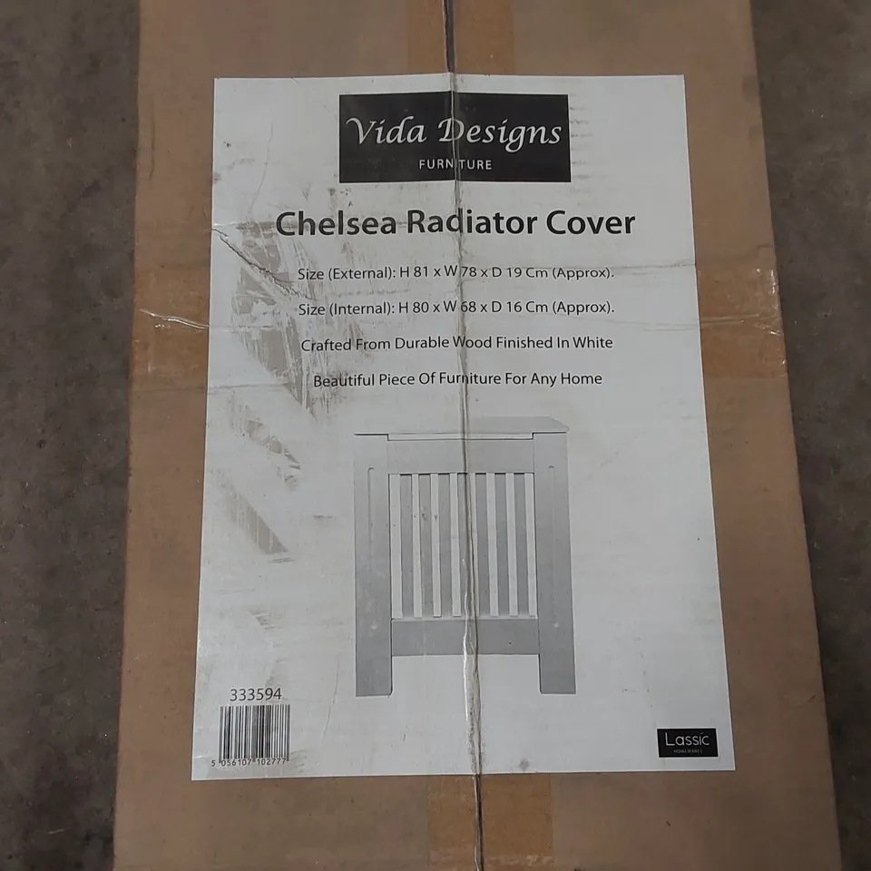 BOXED VIDA DESIGNS CHELSEA RADIATOR COVER 