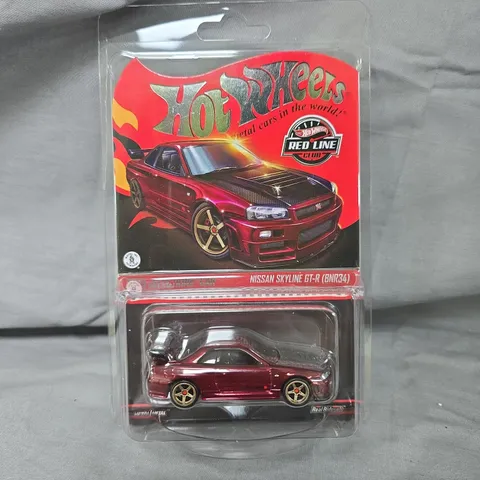 HOT WHEELS RED LINE CLUB 2024 SELECTIONS CAR - NISSAN SKYLINE GT-R (BNR34)