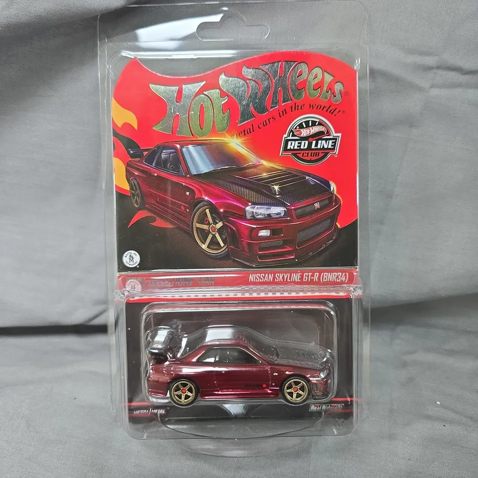 HOT WHEELS RED LINE CLUB 2024 SELECTIONS CAR - NISSAN SKYLINE GT-R (BNR34)