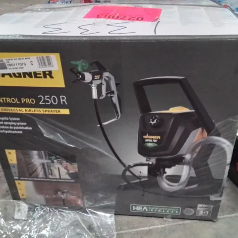 BOXED WAGNER CONTROL PRO 250 R UNIVERSAL AIRLESS SPRAYER