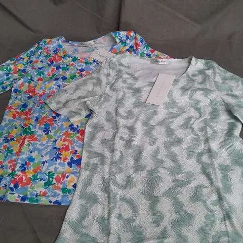DAVI NIEPER PAIR OF TOPS IN MULTICOLOUR SIZE 12