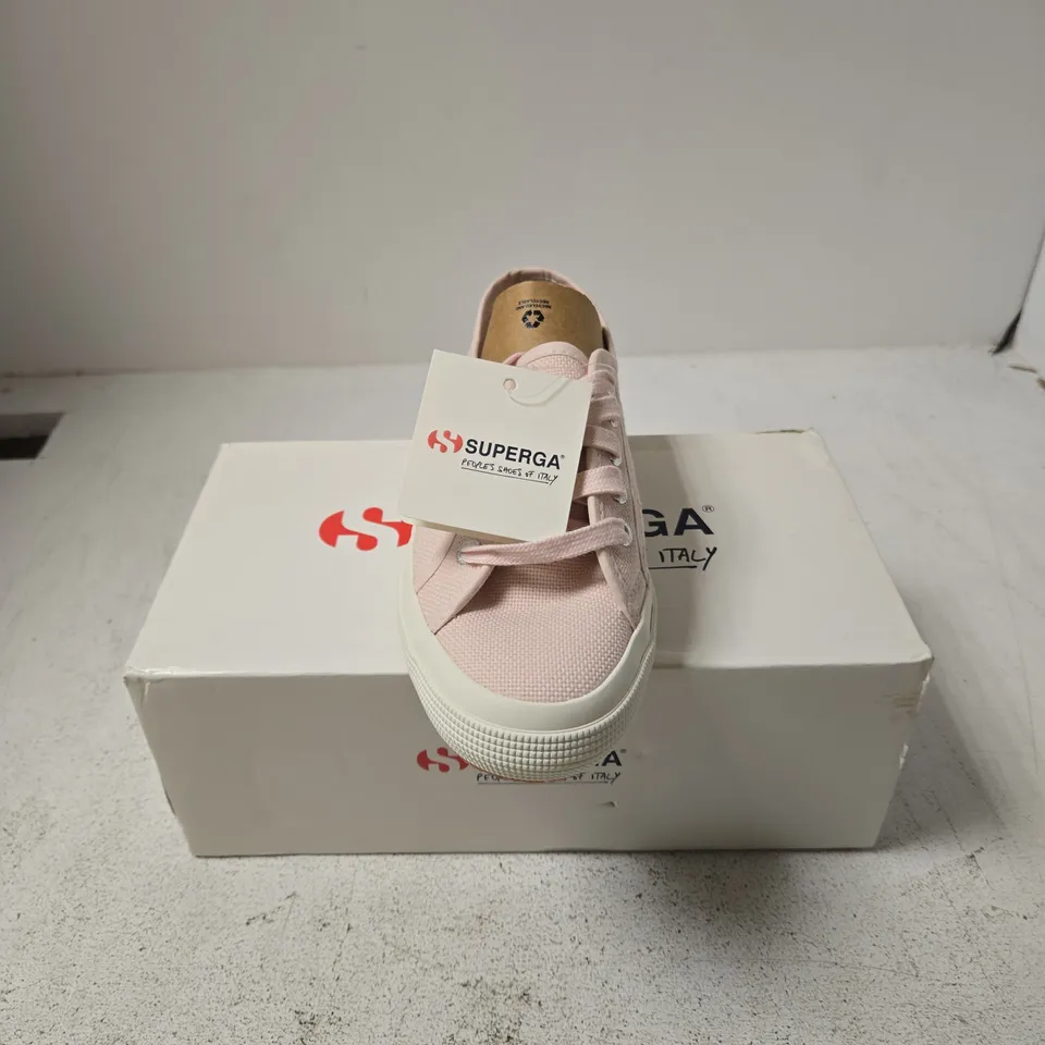 SUPERGA 2750-COTU CLASSIC PINK TRAINERS – UK 3.5 