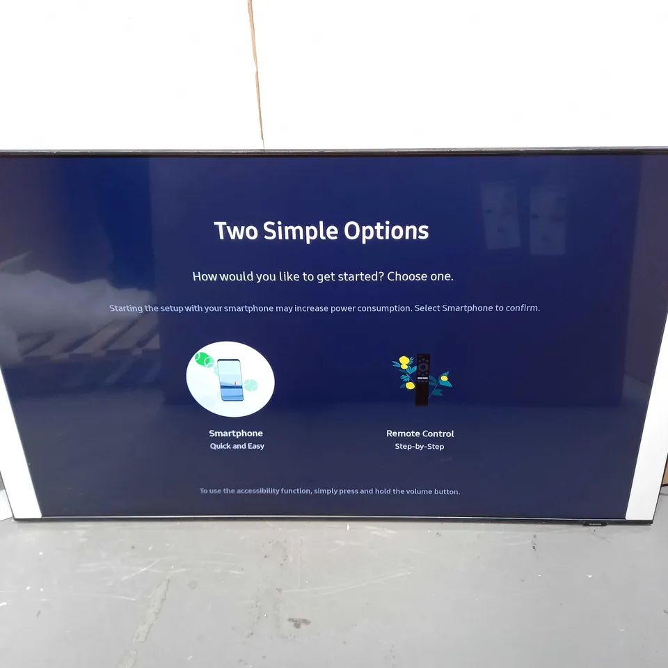 SAMSUNG 55 INCH Q60A QLED 4K QUANTUM HDR SMART TV