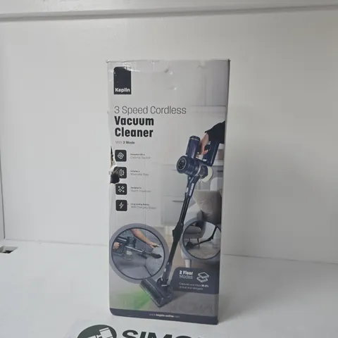 KEPLIN 3-SPEED CORDLESS VACUUM CLEANER