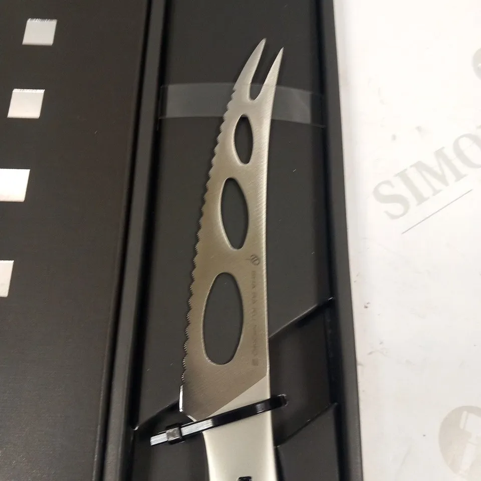 BOXED SHA RA KU MONO MOLYBDENUM VANADIUM STEEL 18-8 STAINESS STEEL FJ-09 15CM CHEESE KNIFE