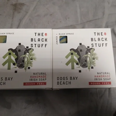 The Black Stuff Natural Handmade Irish Soap – Dogs Bay Beach (2 boxes)