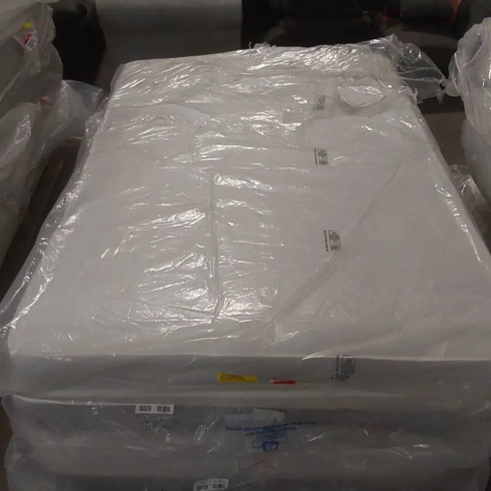 QUALITY BAGGED ISABEL 4'6" DOUBLE OPEN COIL MATTRESS