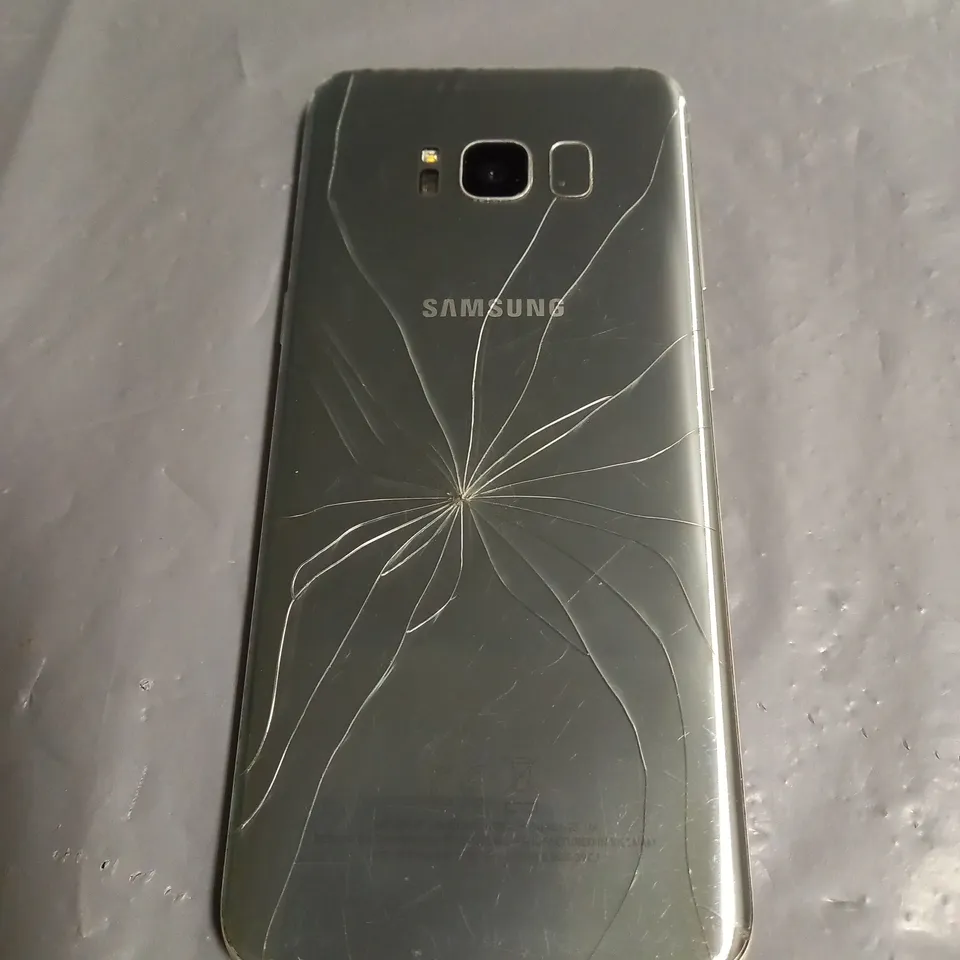 SAMSUNG GALAXY S8 SMARTPHONE IN METALLIC GREY