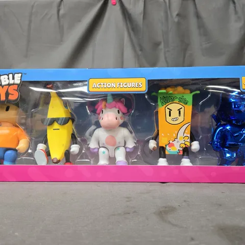 BOXED STUMBLE GUYS ACTION FIGURE SET