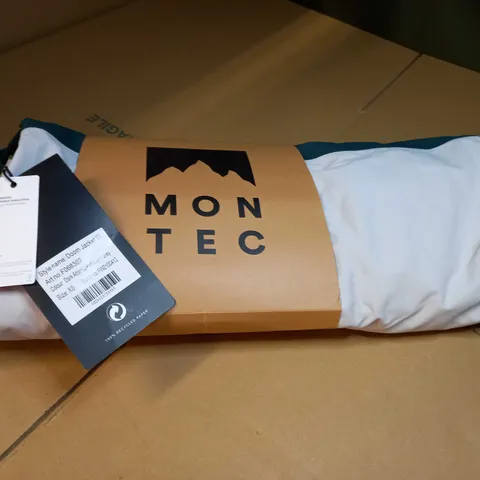 PACKAGED MON TEC DARK ATLANTIC/LIGHT GREY/ PINK DOOM JACKET - XS