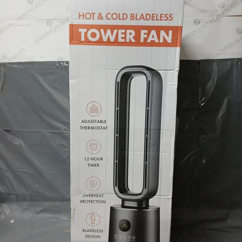 BOXED HOMESMART HOT & COLD BLADELESS TOWER FAN