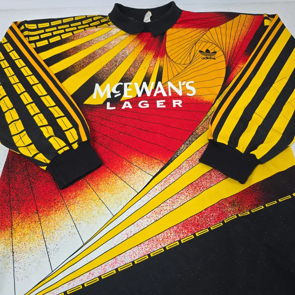 ADIDAS MCEWAN'S LAGER SHIRT - SIZE UNSPECIFIED 