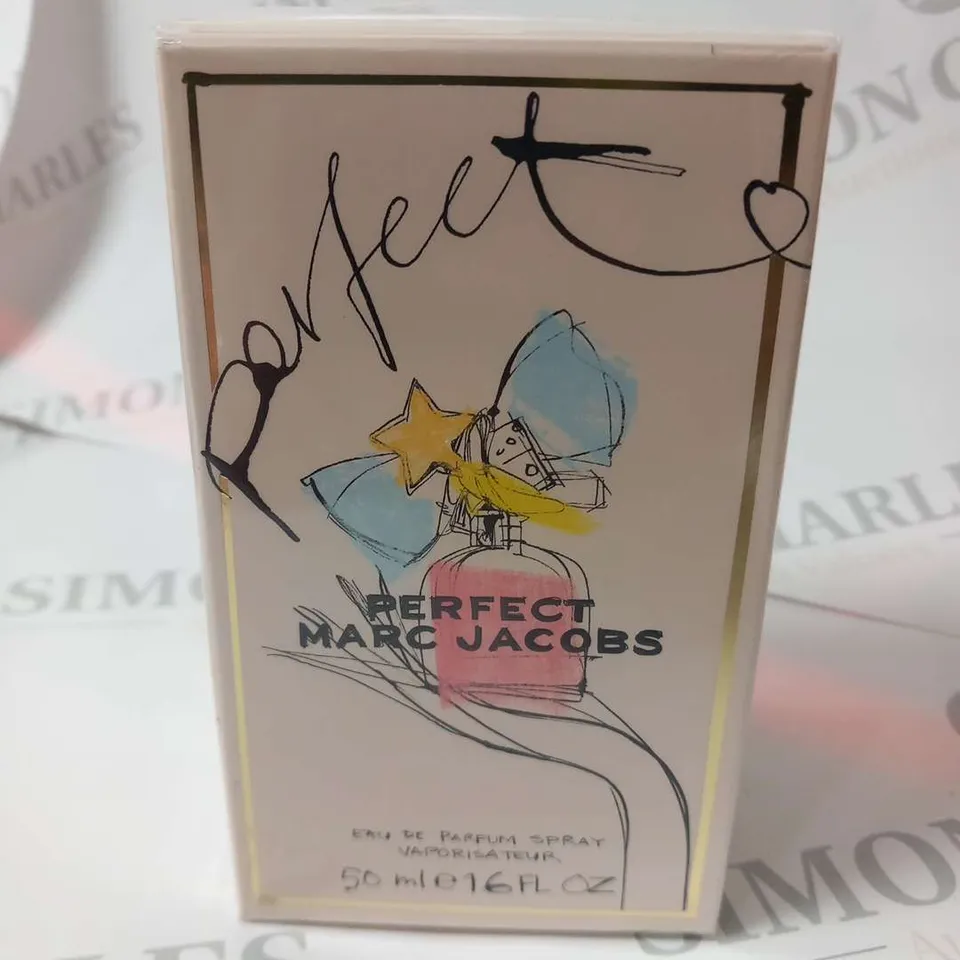 BOXED AND SEALED MARC JACOBS PERFECT EAU DE PARFUM 50ML