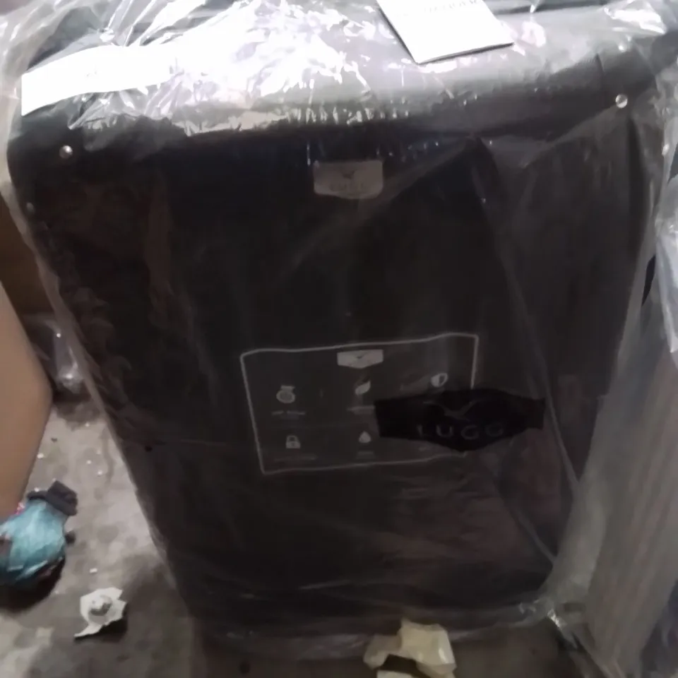 BAGGED LUGG PURPLE TRAVEL SUITCASE BLACK