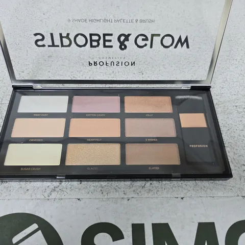 Profusion Strobe & Glow 9-Shade Highlight Palette & Brush