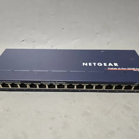 NETGEAR PROSAFE 16 PORT 10/100 SWITCH FS116