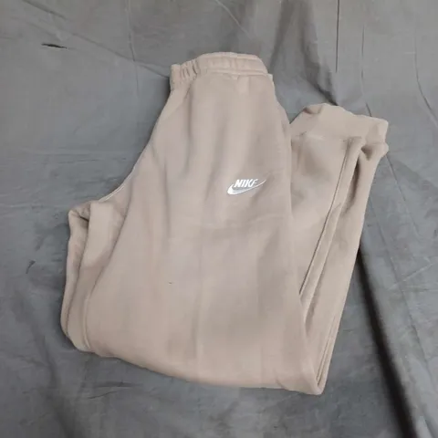 NIKE JOGGERS IN SANDY BEIGE SIZE S