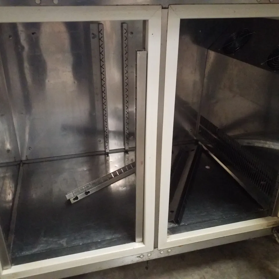 GRAM 2 DOOR PREP FRIDGE