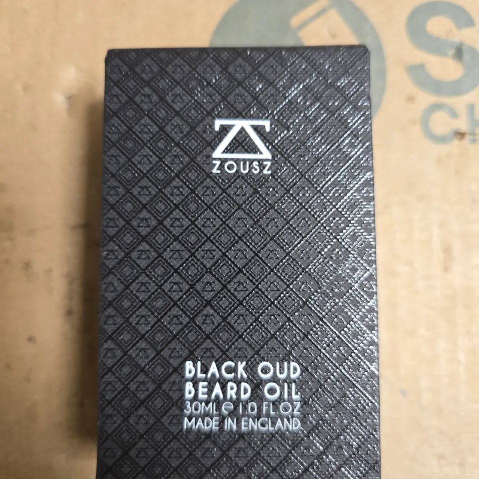 ZOUSZ BLACK OUD BEARD OIL – 30ML (MADE IN ENGLAND)