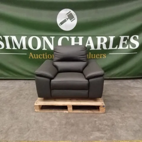 PAVILION LEATHER/FAUX LEATHER POWER RECLINER ARMCHAIR