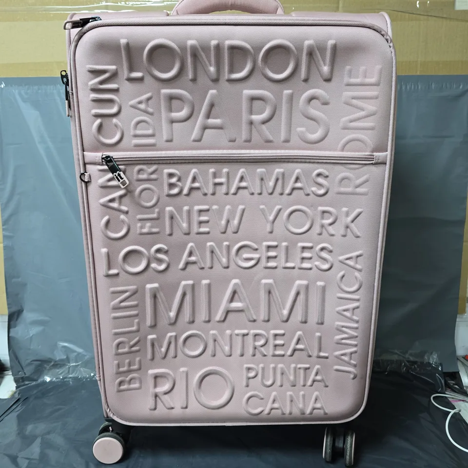IT LUGGAGE CITYWIDE MEDIUM SUITCASE - PALE MAUVE