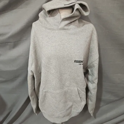 FEAR OF GOD ESSENTIALS HOODIE – GREY, UK XL