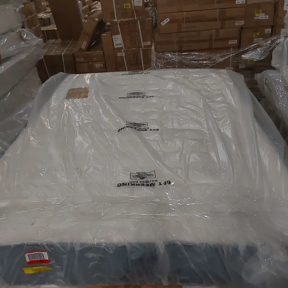 QUALITY BAGGED 20CM GEL MEMORY FOAM MATTRESS MEDIUM SOFT - 4'6 DOUBLE