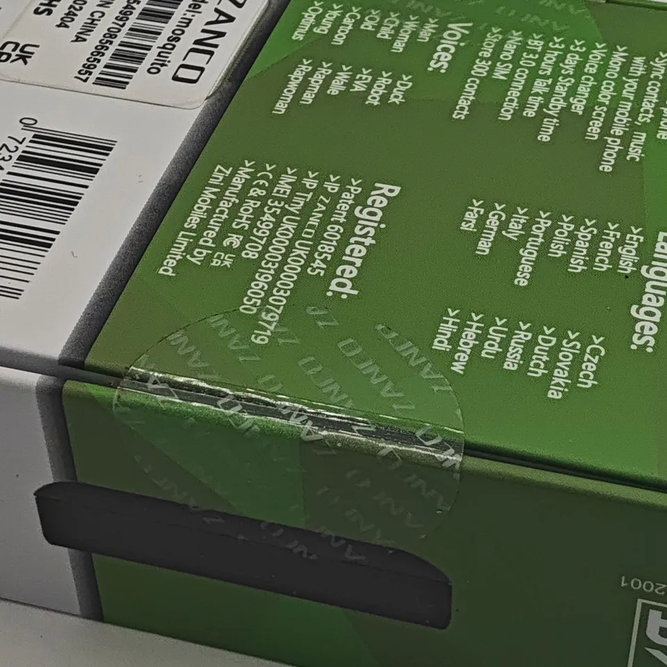 SEALED ZANCO TINY T1 MOSQUITO TINY MOBILE PHONE