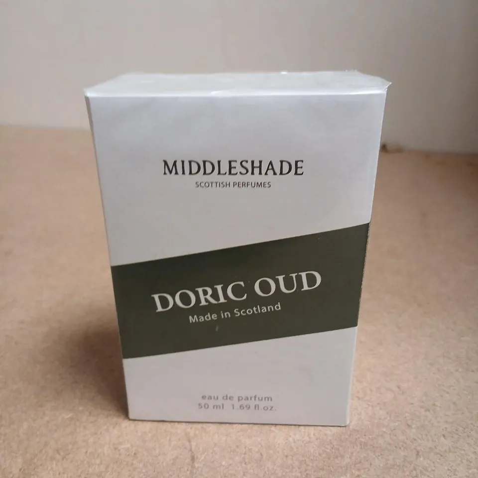 MIDDLESHADE DORIC OUD EAU DE PARFUM, 50 ML – MADE IN SCOTLAND
