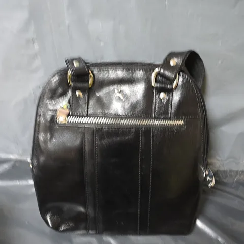 ASHWOOD MULTI BLACK LEATHER BACKPACK