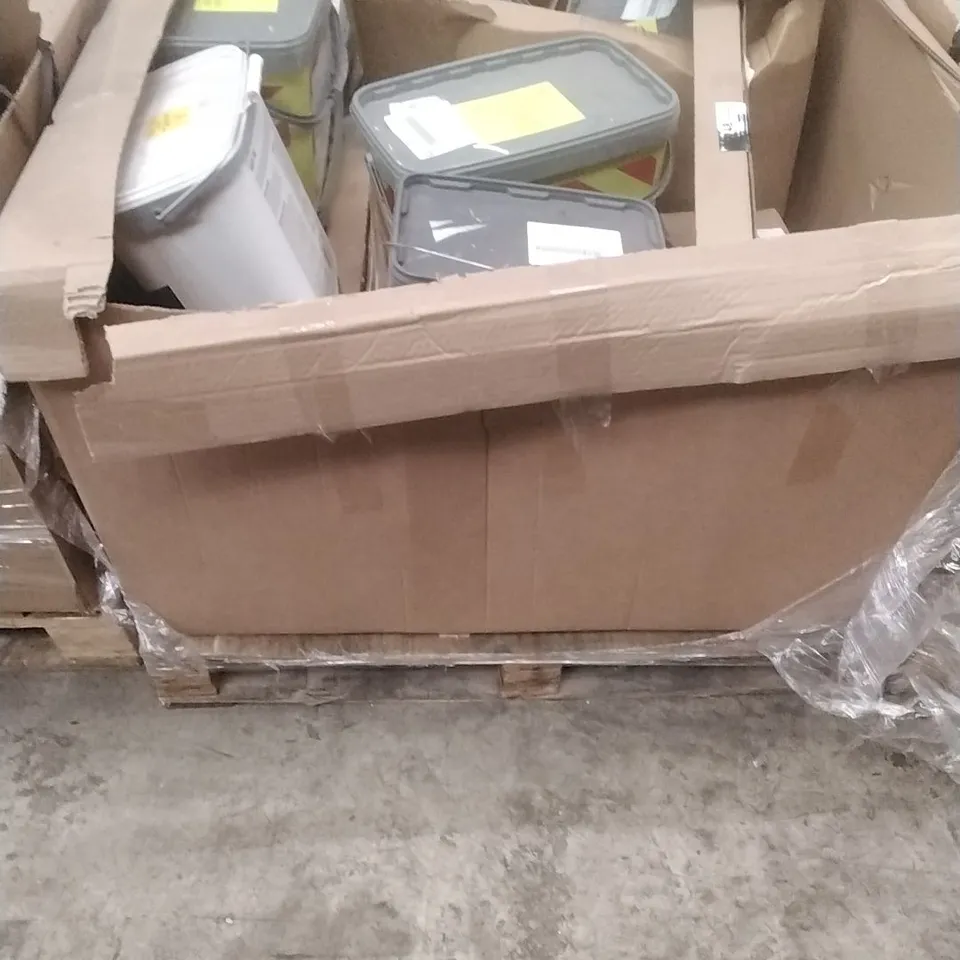 PALLET OF ASSORTED DIY, HOME IMPROVEMENT AND BUILDING PRODUCTS TO INCLUDE; SELF SETTING JOINTING COMPOUND, PATIO JOINT MORTAR, PERMANENT POTHOLE REPAIR ETC