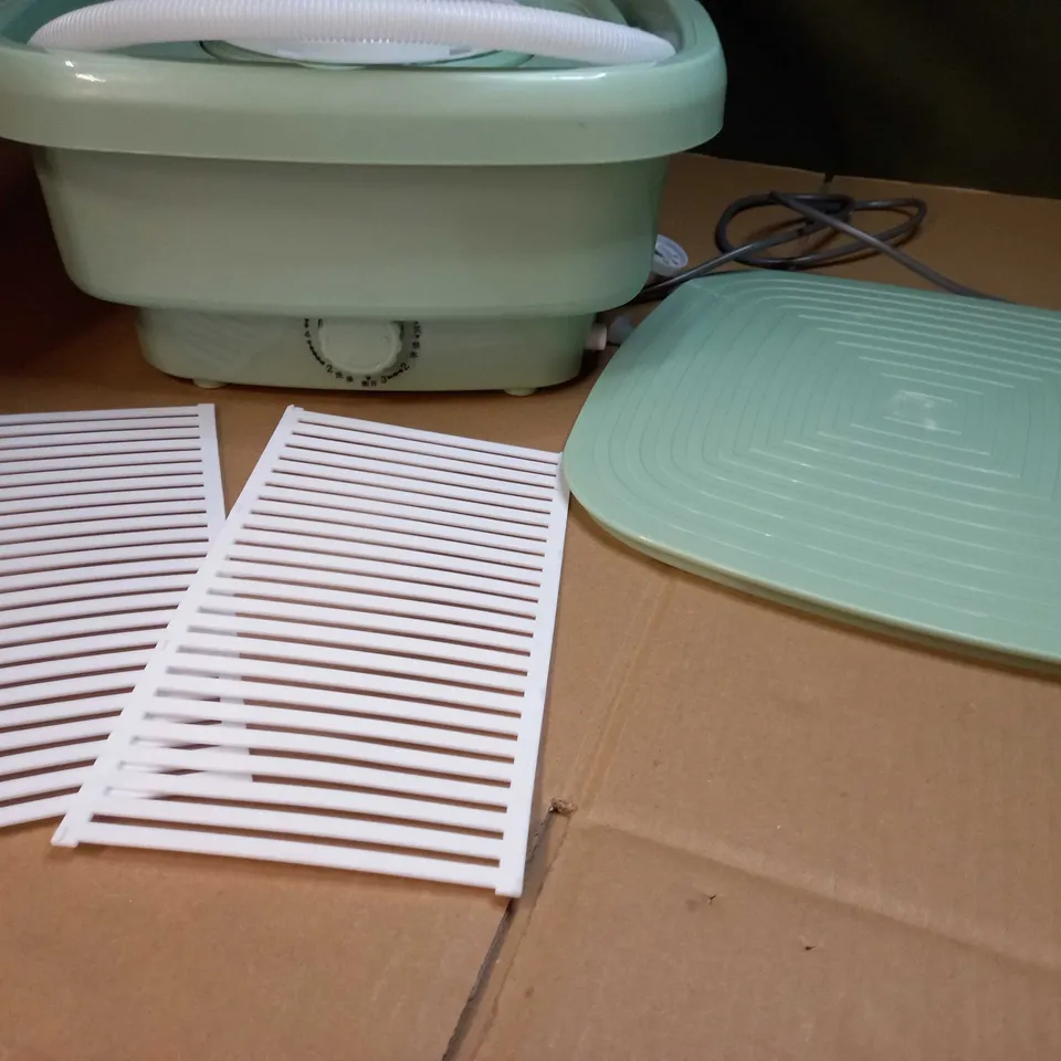 DESIGNER GREEN PORTABLE/TABLE TOP WASHING MACHINE