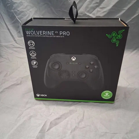BOXED RAZER WOLVERINE V3 PRO WIRELESS ESPORTS CONTROLLER FOR XBOX & PC