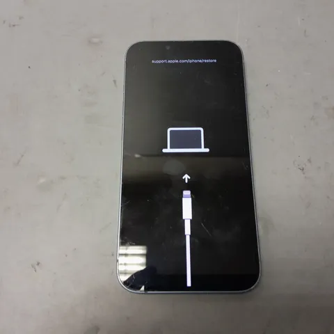 APPLE IPHONE IN BLUE - MODEL UNSPECIFIED