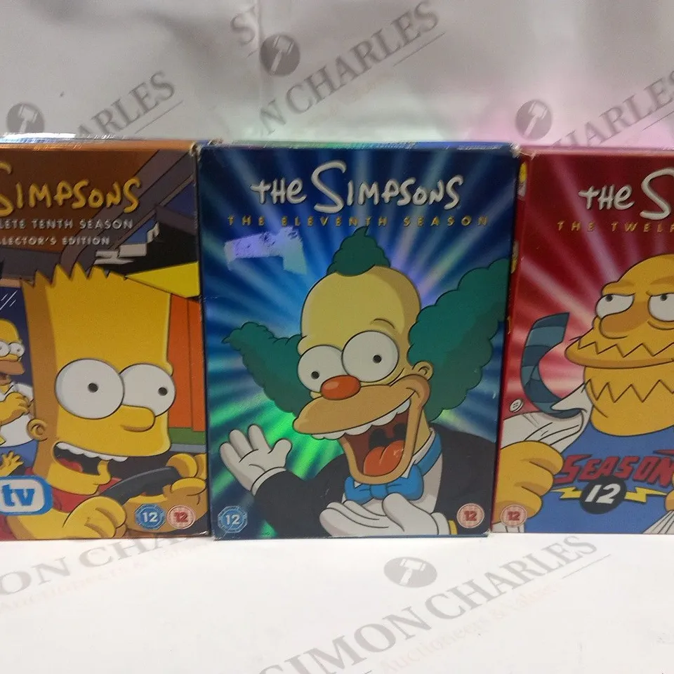 THE SIMPSONS BOXSETS SEASONS ONE TO THIRTEEN