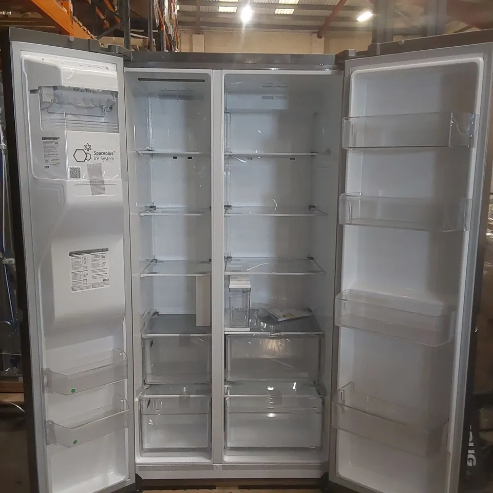 LG GSLC41PYPE FREESTANDING 60/40 AMERICAN FRIDGE FREEZER, SILVER
