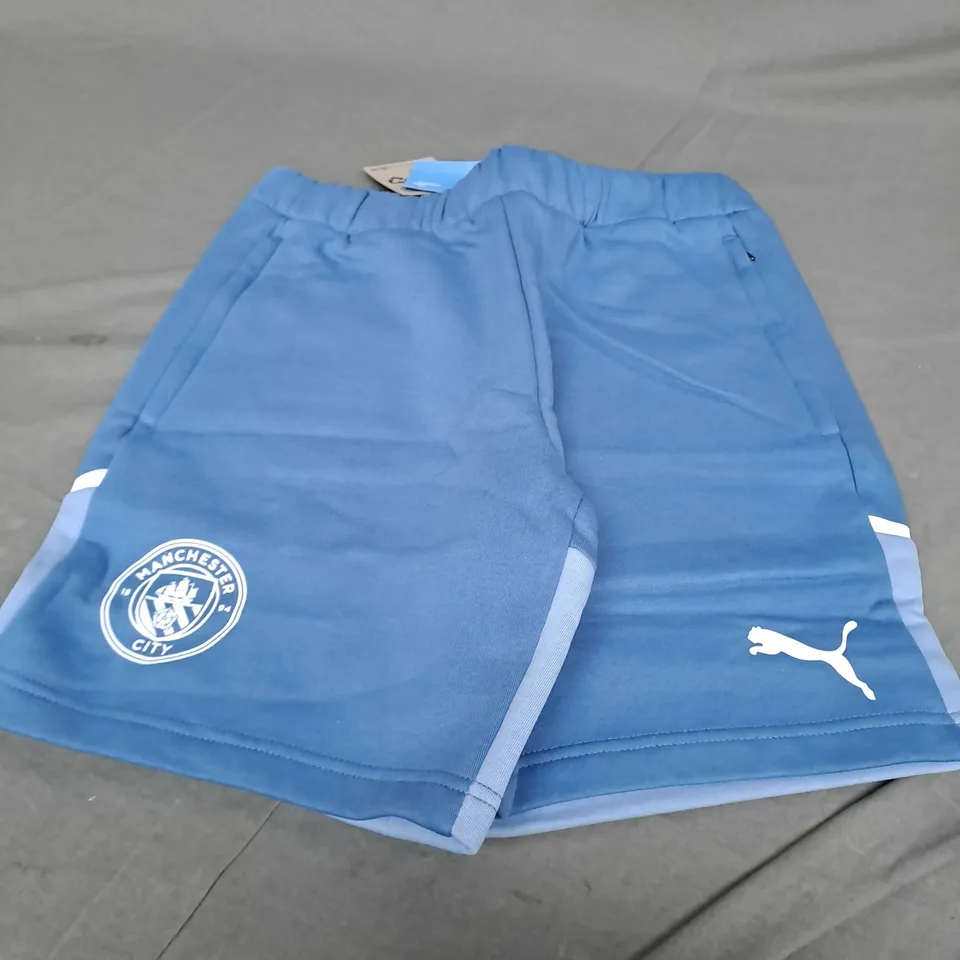 PUMA MANCHESTER CITY JOGGERS SHORTS - EU SMALL