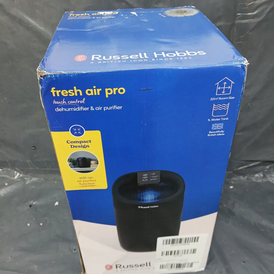 BOXED RUSSELL HOBBS FRESH AIR PRO COMPACT