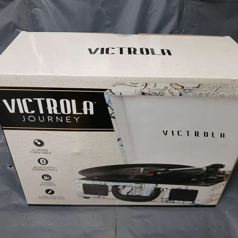 BOXED AND SEALED VICTROLA JOURNEY RECORD PLAYER