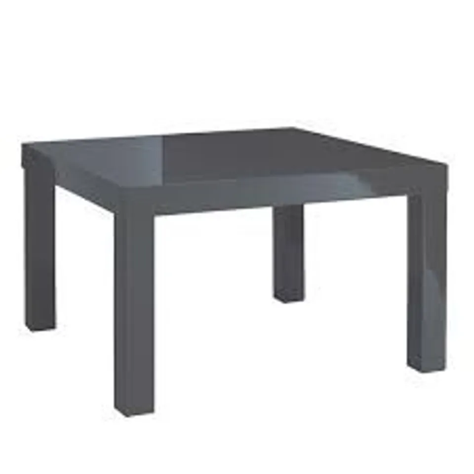 BOXED PURO CHARCOAL END TABLE(ONE BOX)