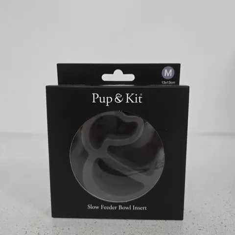 PUP & KIT SLOW FEEDER BOWL INSERT – SIZE M (13X13CM)