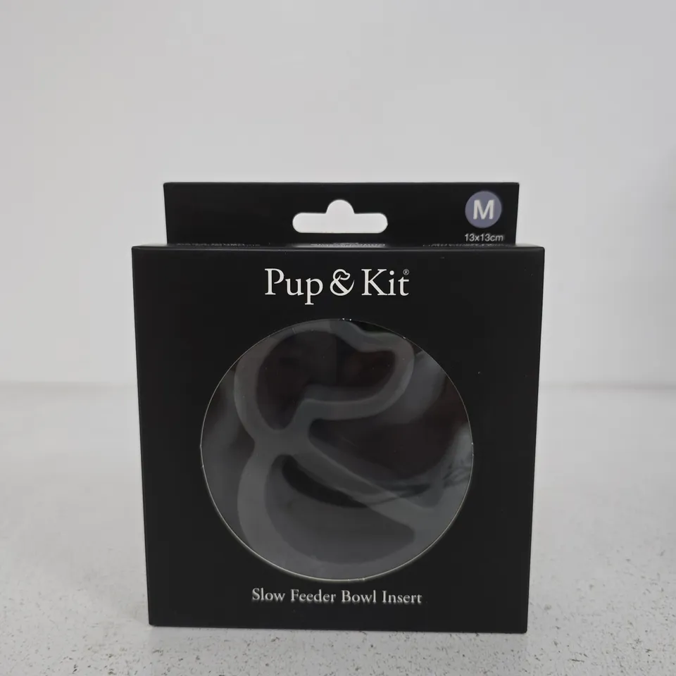 PUP & KIT SLOW FEEDER BOWL INSERT – SIZE M (13X13CM)