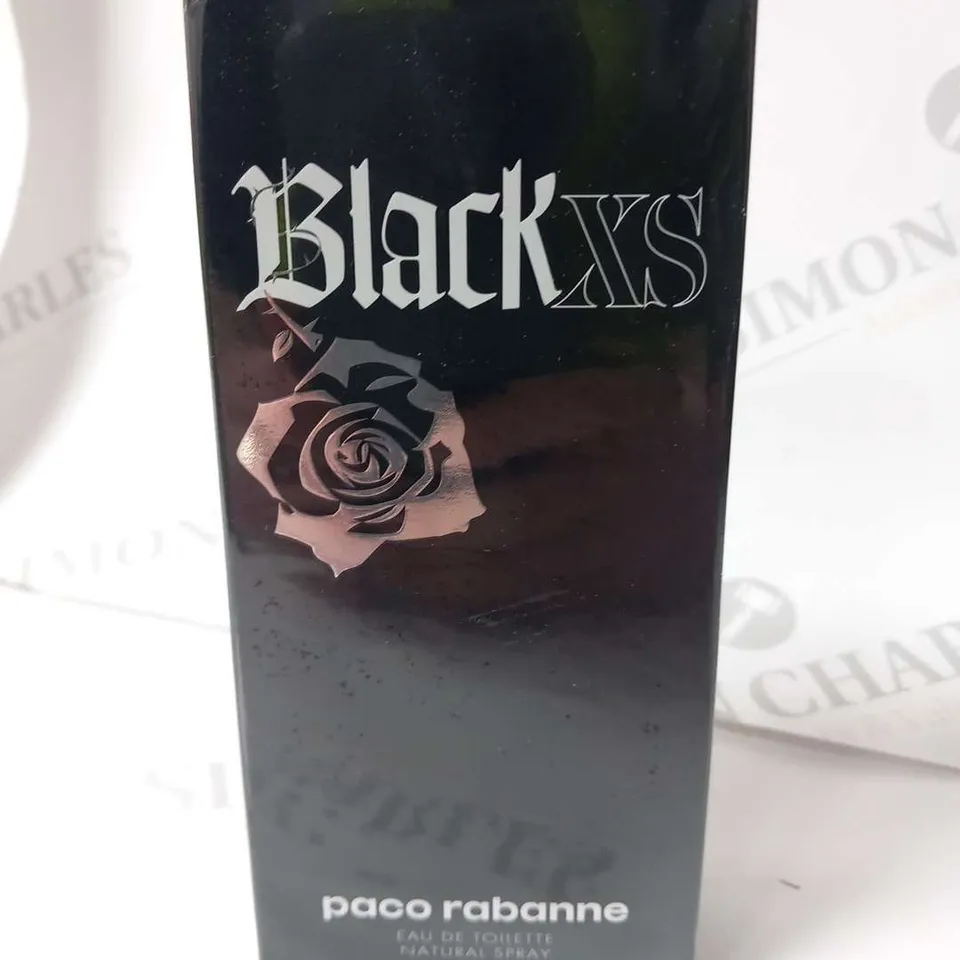 BOXED AND SEALED PACO RABANNE BLACK XS EAU DE TOILETTE 100ML