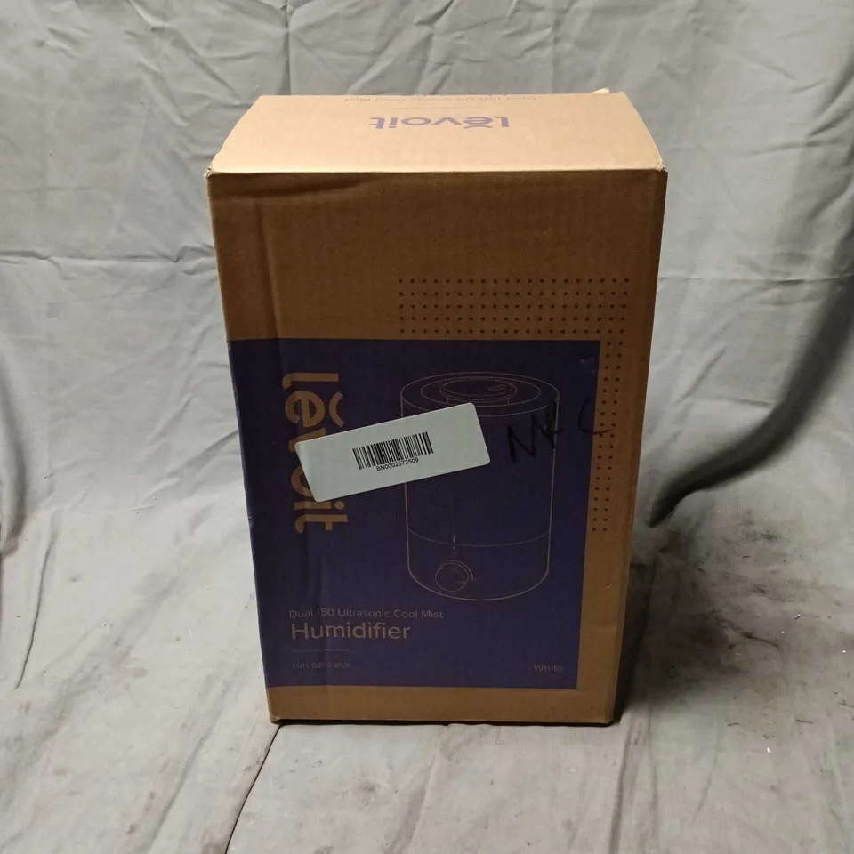 LEVOIT DUAL 150 ULTRASONIC COOL MIST HUMIDIFIER – WHITE